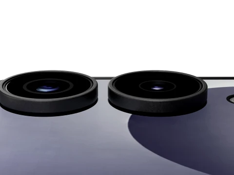 Samsung Galaxy Z Flip 8 Black 3D Model