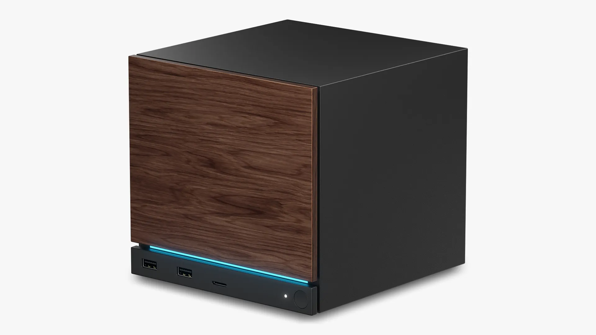Valve Steam Machine Wood 3D Model .c4d .max .obj .3ds .fbx .stl .blend 