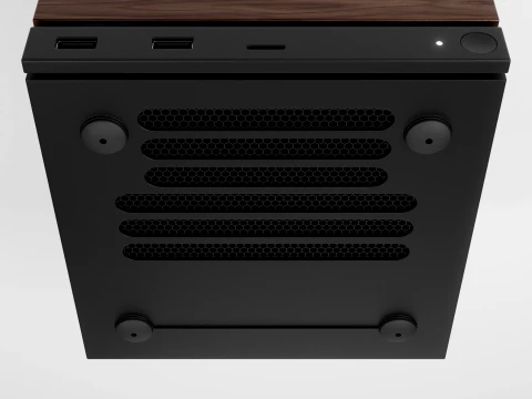 Valve Steam Machine Wood 3D Model
