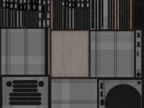 Valve Steam Machine Wood 3D Model