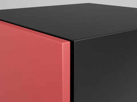 Valve Steam Machine Red 3D Model