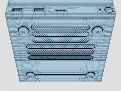 Valve Steam Machine Red 3D Model