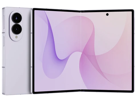 Samsung Galaxy Z Fold 8 Lavanda Modelo 3D