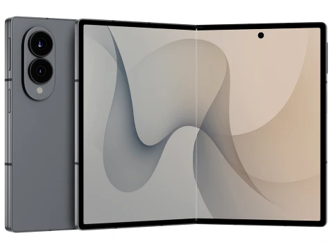 Samsung Galaxy Z Fold 8 Grafite Modelo 3D