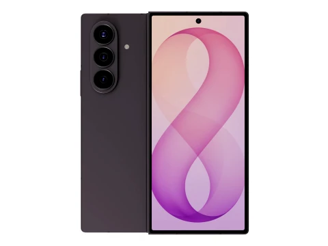 Samsung Galaxy Z Fold 8 Ultra Violet Shadow 3D Model