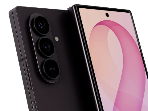 Samsung Galaxy Z Fold 8 Ultra Violet Shadow 3D Model