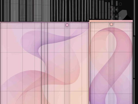 Samsung Galaxy Z Fold 8 Ultra Violet Shadow 3D Model