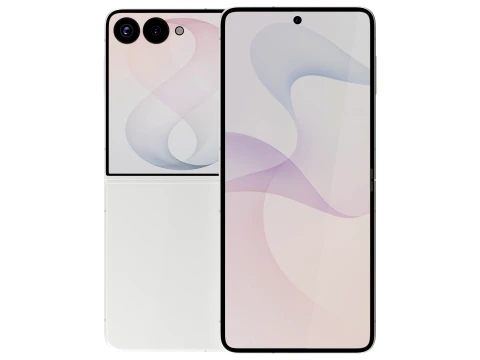 Samsung Galaxy Z Flip 8 Cream 3D Model