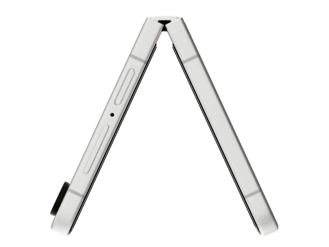 Samsung Galaxy Z Flip 8 Cream 3D Model