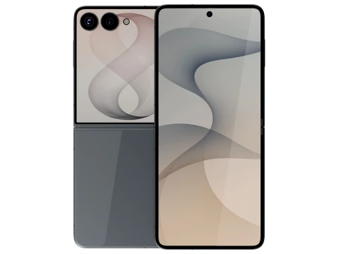 Samsung Galaxy Z Flip 8 Graphite 3D Model