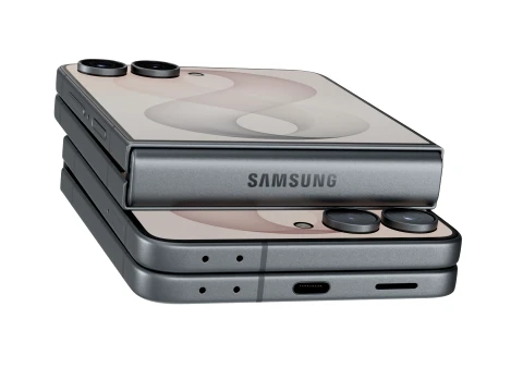 Samsung Galaxy Z Flip 8 Graphite 3D Model