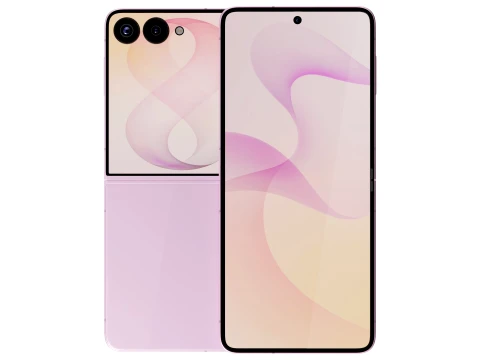 Samsung Galaxy Z Flip 8 Pink 3D Model