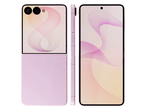 Samsung Galaxy Z Flip 8 Pink 3D Model