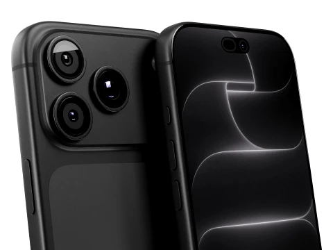Apple iPhone 18 Pro Black 3D Model