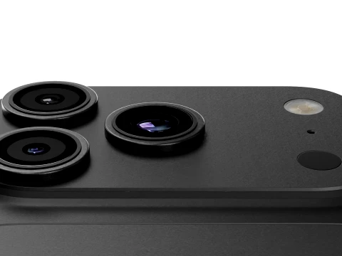 Apple iPhone 18 Pro Black 3D Model