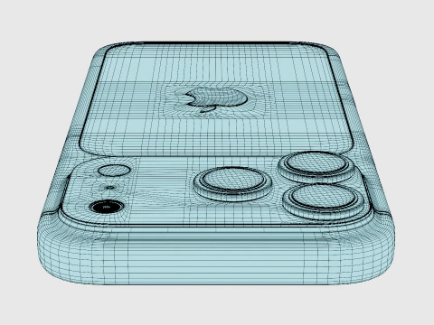 Apple iPhone 18 Pro Black 3D Model