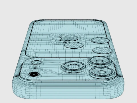 Apple iPhone 18 Pro Black 3D Model