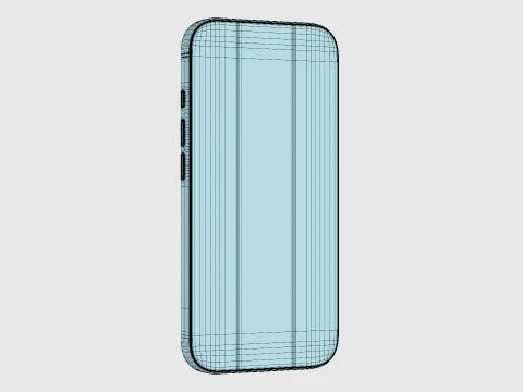 Apple iPhone 18 Pro Black 3D Model