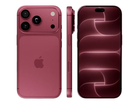 Apple iPhone 18 Pro Burgundy 3D Model
