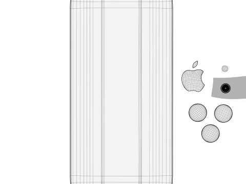 Apple iPhone 18 Pro Burgundy 3D Model