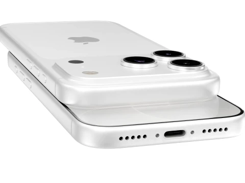 Apple iPhone 18 Pro Silver 3D Model