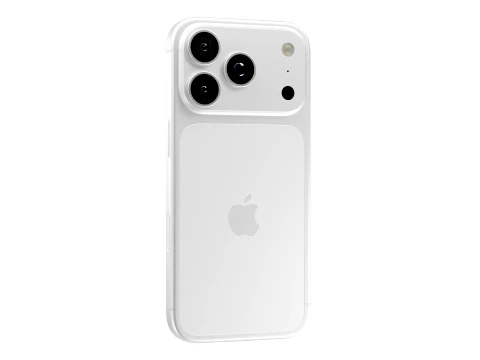 Apple iPhone 18 Pro Silver 3D Model