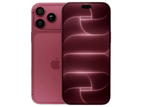 Apple iPhone 18 Pro Max Burgundy 3D Model