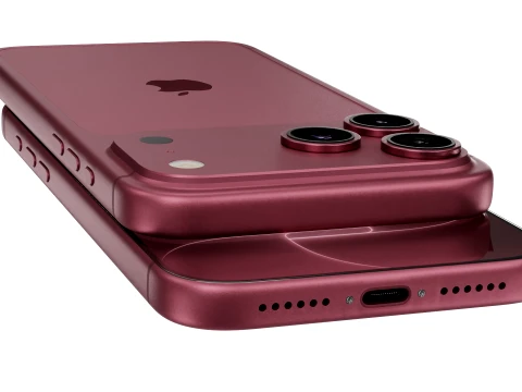 Apple iPhone 18 Pro Max Burgundy 3D Model