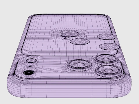 Apple iPhone 18 Pro Max Glacier 3D Model