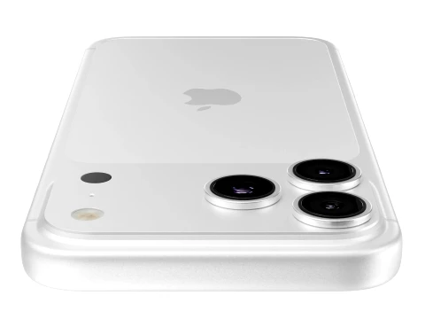 Apple iPhone 18 Pro Max Silver 3D Model