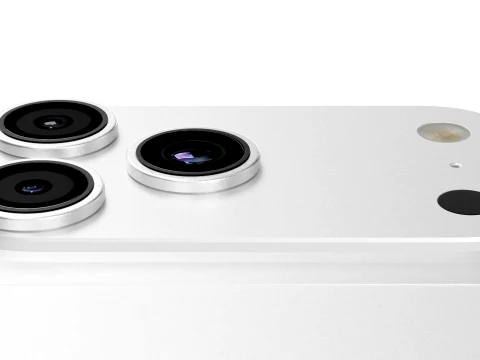 Apple iPhone 18 Pro Max Silver 3D Model