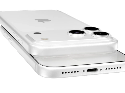 Apple iPhone 18 Pro Max Silver 3D Model