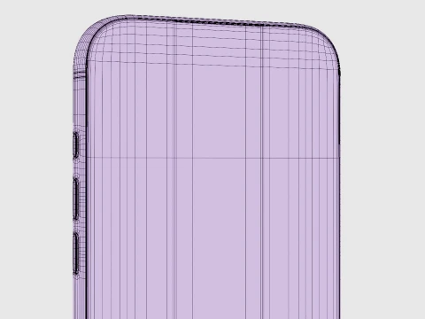 Apple iPhone 18 Pro Max Silver 3D Model