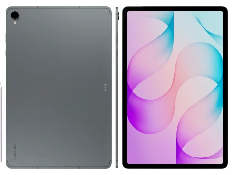 Samsung Galaxy Tab S12 Plus Grey 3D Model