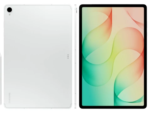 Samsung Galaxy Tab S12 Plus Silver 3D Model