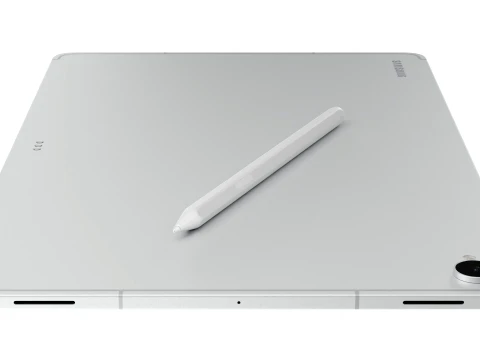 Samsung Galaxy Tab S12 Plus Silver 3D Model