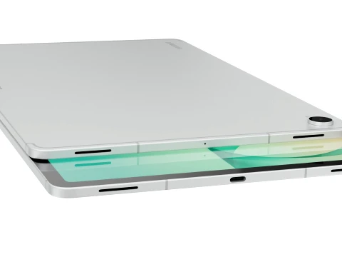 Samsung Galaxy Tab S12 Plus Silver 3D Model