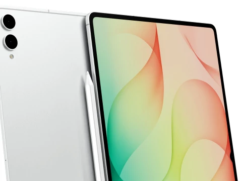 Galaxy Tab S12 Ultra Silver 3D Model