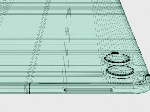 Galaxy Tab S12 Ultra Silver 3D Model