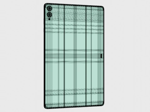 Galaxy Tab S12 Ultra Silver 3D Model