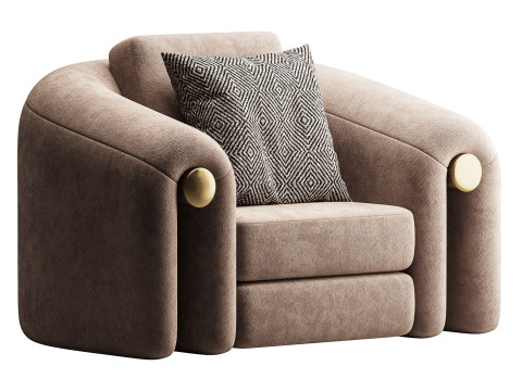 Davis Armchair 3D 模型