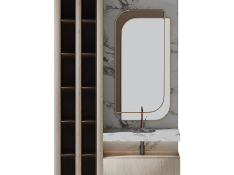 Bathroom furniture 3D Model