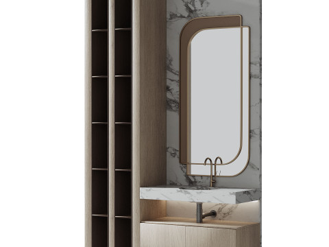 Bathroom furniture 3D मॉडल