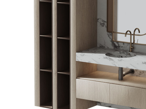 Bathroom furniture 3D मॉडल