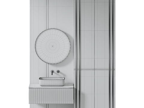 Bathroom furniture 3D Модель