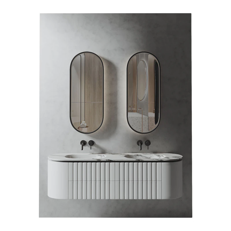 Bathroom furniture 3D Model .c4d .max .obj .3ds .fbx .stl .blend