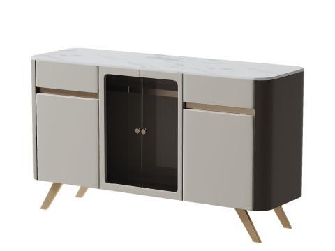 Italian Minimalism table Modello 3D
