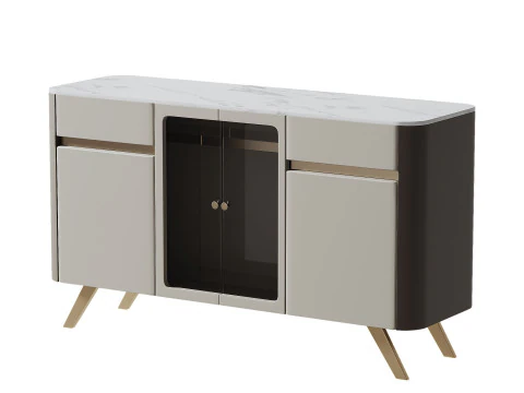 Italian Minimalism table 3D Model