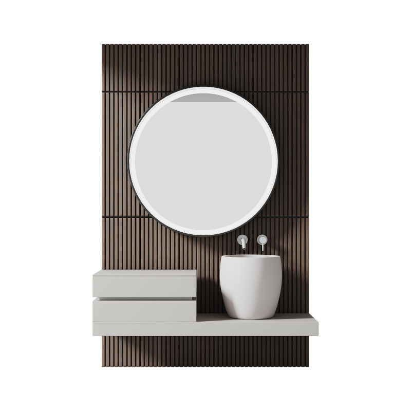 Bathroom furniture 3D Model .c4d .max .obj .3ds .fbx .stl .blend 
