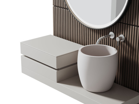 Bathroom furniture 3D Model